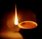 Diya - an earthen lamp