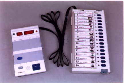 evm machine india